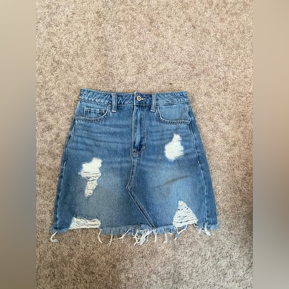 Hollister Jean skirt - Picture 1 of 2
